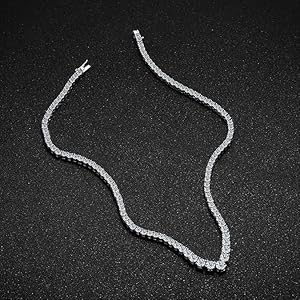 Amazon.com: JEWELLERY CRAFT Gradual Lab Grown Diamond Tennis